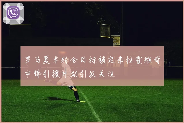 罗马夏季转会目标锁定弗拉霍维奇中锋引援计划引发关注